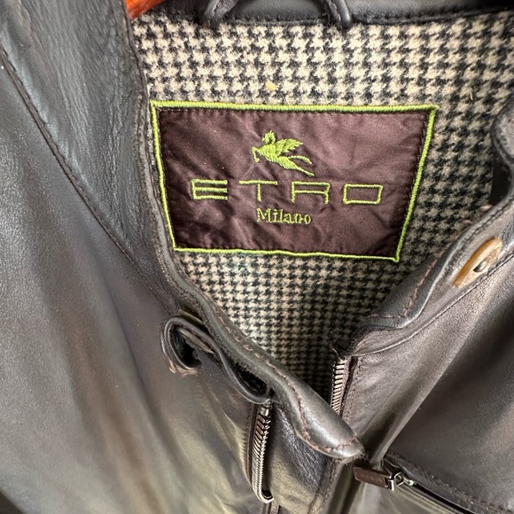 Etro leather jacket - Picture 4 of 5